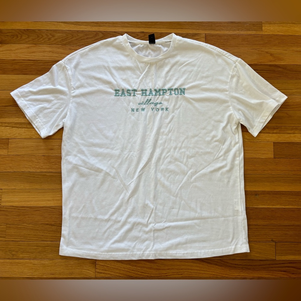 White East Hampton Oversized T shirt